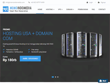 Tablet Screenshot of memoindomedia.com